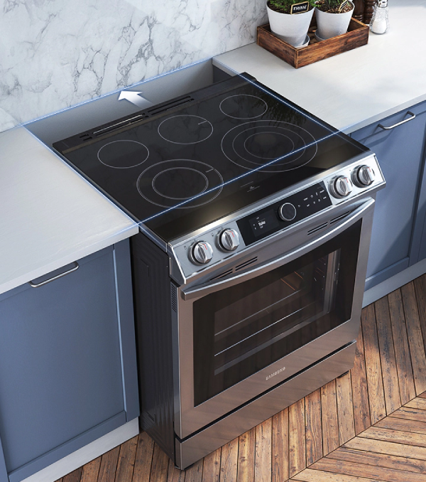 Samsung NE63BB871112AC 30" 6.3 Cu. Ft. Slidein Electric Range With