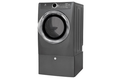 27" Electrolux 8.0 Cu. Ft. Front Load Perfect Steam Electric Dryer with Instant Refresh and 8 cycles- EFMC517STT