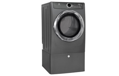 27" Electrolux 8.0 Cu. Ft. Front Load Perfect Steam Electric Dryer with Instant Refresh and 8 cycles- EFMC517STT