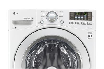 LG 6.3 Total Capacity LG TWINWash Bundle with LG SideKick and Electric Dryer WM3270CW/WD100CW