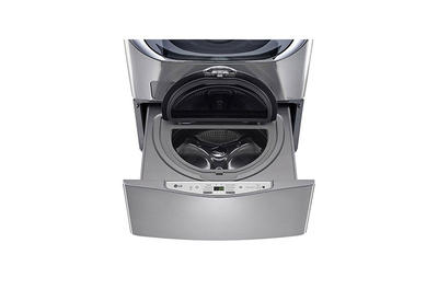 LG 6.3 Total Capacity LG TWINWash Bundle with LG SideKick WM3770HVA_WD100CV