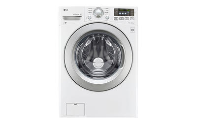 LG 6.3 Total Capacity LG TWINWash Bundle with LG SideKick WM3270CW_WD100CW_DLE3170W_WDP4W