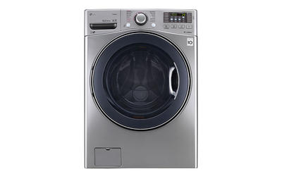 LG 6.3 Total Capacity LG TWIN Wash Bundle with LG SideKick and Electric Dryer WM3770HVA_WD100CV_DLEX3570V_WDP4V