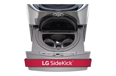 LG 7.1 Total Capacity LG TWINWash Bundle with LG SideKick and Electric Dryer WM9000HVA_WD200CV_DLEX9000V_WDP5V