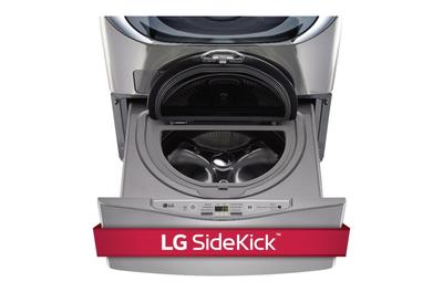 LG 7.1 Total Capacity LG TWINWash Bundle with LG SideKick and Electric Dryer WM9000HVA_WD200CV_DLEX9000V_WDP5V