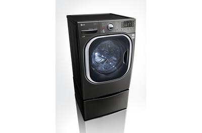 LG 4.5 cu. ft. Ultra Large Capacity TurboWash Washer and LG 7.4 cu.ft. Ultra Large Capacity TurboSteam Electric Dryer WM4370HKA-DLEX4370K