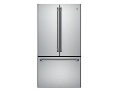 33" GE 24.8 cu.ft. French Door Bottom-Mount, w/Factory Installed Icemaker - CNE25SSKSS