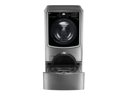 LG 6.3 Total Capacity LG TWINWash System with LG SideKick WM5000HVA_WD100CV