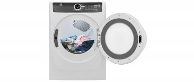 27" Eletrolux Front 8.0 Cu. Ft. Load Perfect Steam Gas Dryer with 7 cycles - EFMG417SIW