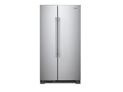36" Whirlpool  Wide Side-by-Side Refrigerator - 25 cu. ft. WRSA15SNHZ