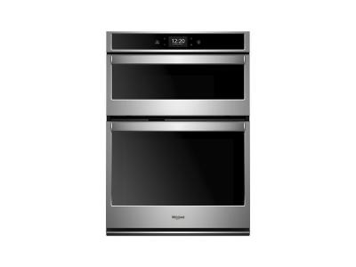 27" Whirlpool 5.7 Cu. Ft. Smart Combination Wall Oven With Touchscreen - WOC75EC7HS