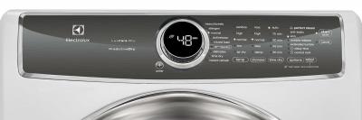 27" Electrolux 8.0. Cu. Ft. Front Load Perfect Steam Gas Dryer With Instant Refresh And 9 Cycles - EFMG627UIW