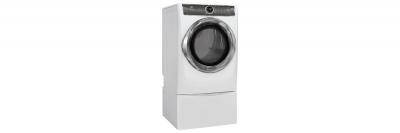 27" Electrolux 8.0 Cu. Ft. Front Load Perfect Steam Electric Dryer With Instant Refresh And 9 Cycles - EFMC627UIW