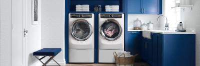 27" Electrolux 5.1 Cu. Ft. IEC Front Load Perfect Steam Washer With LuxCare Wash And SmartBoost  - EFLS627UIW