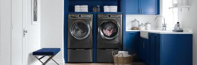 27" Electrolux 8.0 Cu. Ft. Front Load Perfect Steam Electric Dryer With Instant Refresh And 8 Cycles - EFMC527UTT