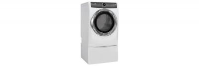 27" Electrolux  8.0 Cu. Ft. Front Load Perfect Steam Electric Dryer With Instant Refresh And 8 Cycles - EFMC527UIW