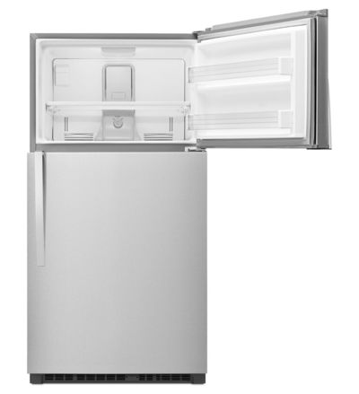 33" Whirlpool® Top-Freezer Refrigerator with Optional EZ Connect Icemaker Kit - WRT541SZDB