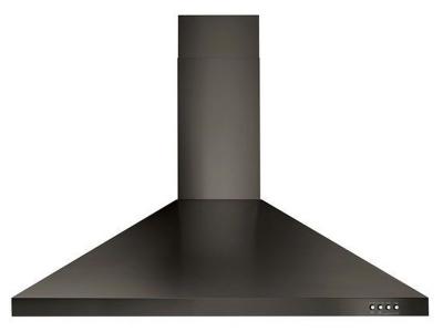 36" Whirlpool Contemporary Black  Stainless Wall Mount Range Hood - WVW53UC6HV