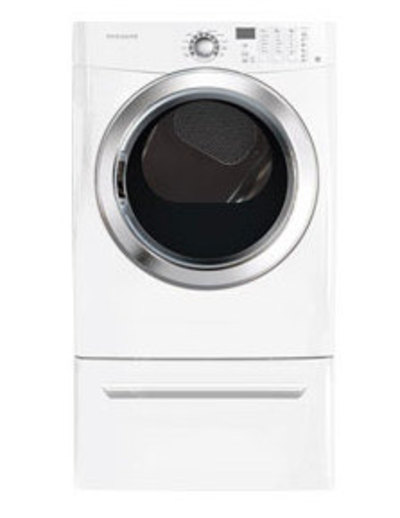 27" Frigidaire 7.0 Cu.Ft Electric Dryer featuring Ready Steam CFSE5115PW 