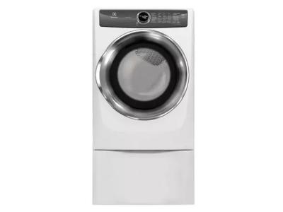 27" Electrolux 8.0 Cu. Ft. Front Load Perfect Steam Gas Dryer With Instant Refresh And 8 Cycles - EFMG527UIW