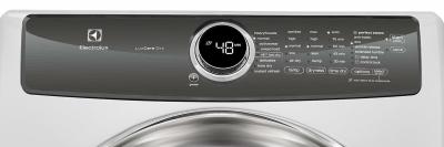 27" Electrolux 8.0 Cu. Ft. Front Load Perfect Steam Gas Dryer With Instant Refresh And 8 Cycles - EFMG527UIW