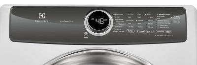 27" Electrolux 8.0 Cu. Ft. Front Load Perfect Steam Gas Dryer With Instant Refresh And 8 Cycles - EFMG527UIW