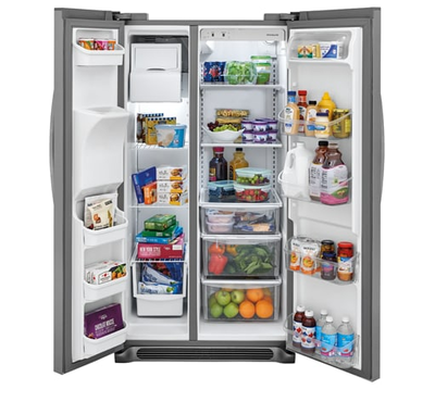 36" Frigidaire 25.6 Cu. Ft. Side-by-Side Refrigerator - FFSS2625TS