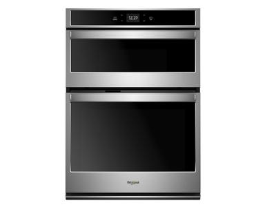 30" Whirlpool 6.4 Cu. Ft. Smart Combination Wall Oven With Touchscreen - WOC54EC0HS