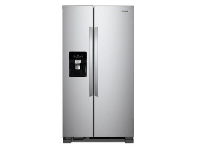 36" Whirlpool 25 Cu. Ft. Side-by-Side Refrigerator - WRS335SDHM