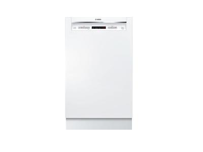 24" Bosch 300 Series Built-In Dishwasher White - SHEM63W52N