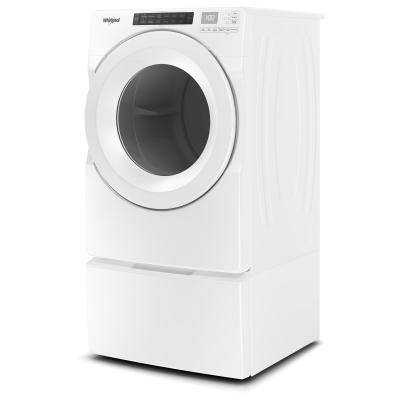 27" Whirlpool 7.4 Cu. Ft. Front Load Electric Dryer With Intiutitive Touch Controls - YWED5620HW