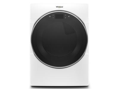 27" Whirlpool 7.4 Cu. Ft. Smart Front Load Electric Dryer - YWED9620HW