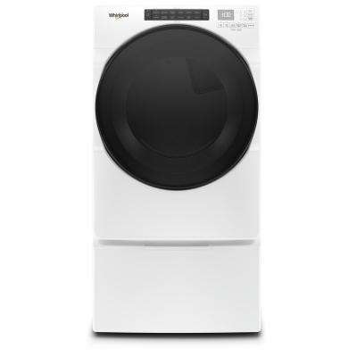 27" Whirlpool 7.4 Cu. Ft. Front Load Electric Dryer With Intiutitive Touch Controls - YWED6620HW