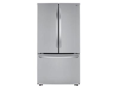 36" LG 23 cu.ft. Counter Depth French Door Refrigerator - LFCC22426S