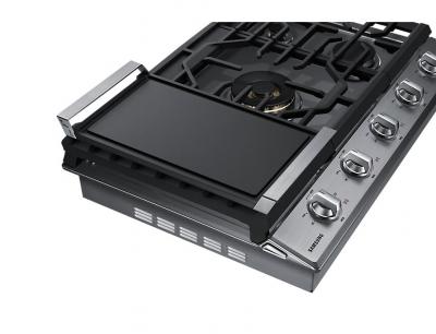 30" Samsung Gas Cooktop With 22K BTU Dual Power Burner - NA30N7755TS