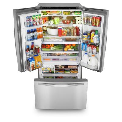 36" Whirlpool 32 cu. ft  French Door Refrigerator with Infinity Slide Shelf - WRF993FIFM