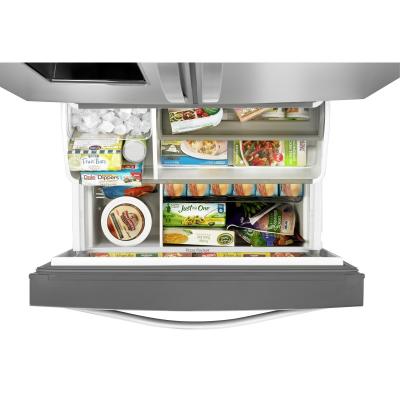 36" Whirlpool 32 cu. ft  French Door Refrigerator with Infinity Slide Shelf - WRF993FIFM