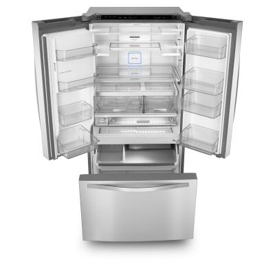 36" Whirlpool 32 cu. ft  French Door Refrigerator with Infinity Slide Shelf - WRF993FIFM