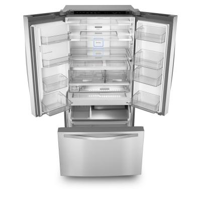 36" Whirlpool 32 cu. ft  French Door Refrigerator with Infinity Slide Shelf - WRF993FIFM