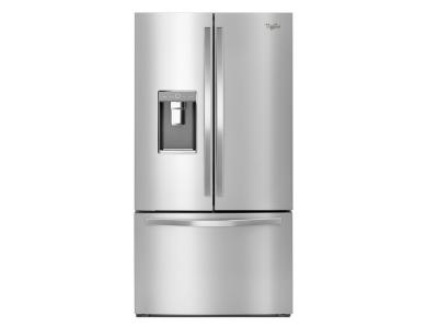 36" Whirlpool 32 cu. ft French Door Refrigerator with Infinity Slide Shelves - WRF995FIFZ