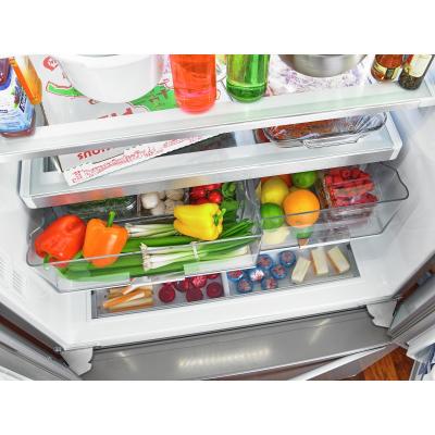 36" Whirlpool 32 cu. ft. French Door Refrigerator with Infinity Slide Shelf - WRF992FIFH