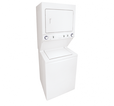 27" Frigidaire Electric Washer/Dryer High Efficiency Laundry Center FFLE39C1QW