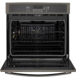 30" GE Electric Convection Self-Cleaning Single Wall Oven - JT5000EJES