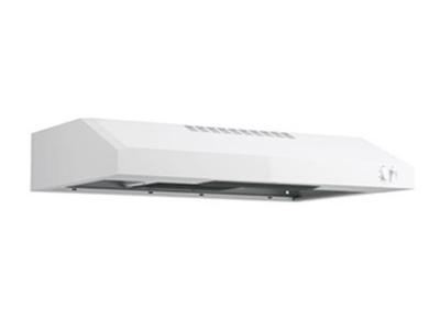 30" GE 2 Speed Under the Cabinet Vent Hood - JVX3300DJWWC