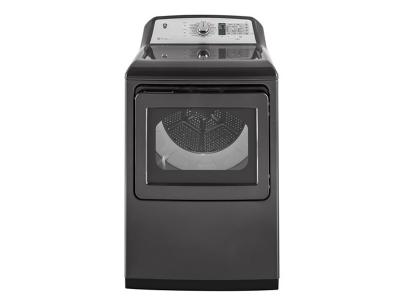 27" GE 7.4 cu. ft. capacity drum electric dryer with HE Sensor Dry - GTD75ECMLDG