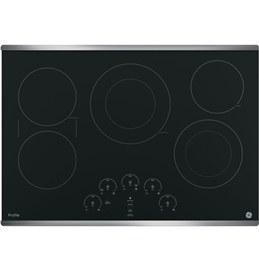 30" GE Profile Electric Cooktop with Built-In Touch Control - PP9030SJSS