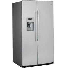 36" GE Profile 25.4 Cu. Ft. Side-by-Side Refrigerator with Dispenser - PSE25KSHSS