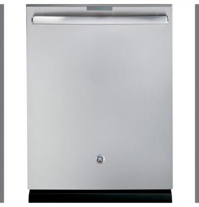 24" GE Profile Built-In Tall Tub Dishwasher with Hidden Controls - PDT855SSJSS