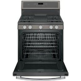 30" GE Profile Free-Standing Gas Convection Self Cleaning Gas Range - PCGB911EEJES