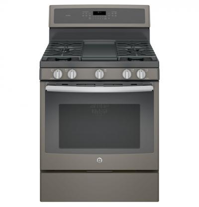 30" GE Profile Free-Standing Gas Convection Self Cleaning Gas Range - PCGB911EEJES